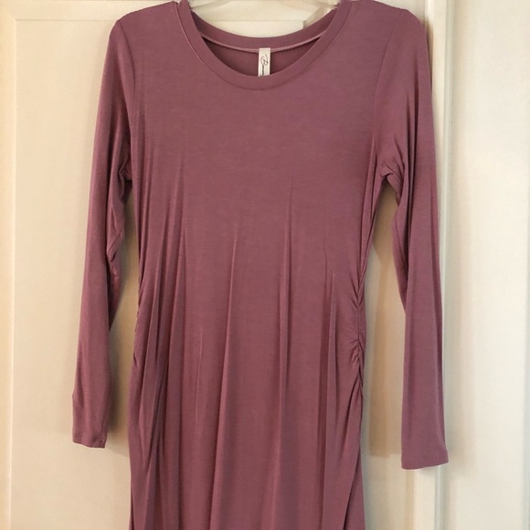 🤰🏻Mauve maternity maxi - Picture 3 of 5